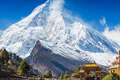 Himalayas Mountain Landscape. Mt. Manaslu