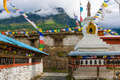 Prayer Wheels In Manang Village, Annapurna Conservation Area