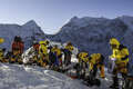 Preparing The Equipment Before Our Climb