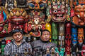 	Two Shop Keepers In Kathmandu