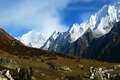 Yala Peak (left) 5,520 M